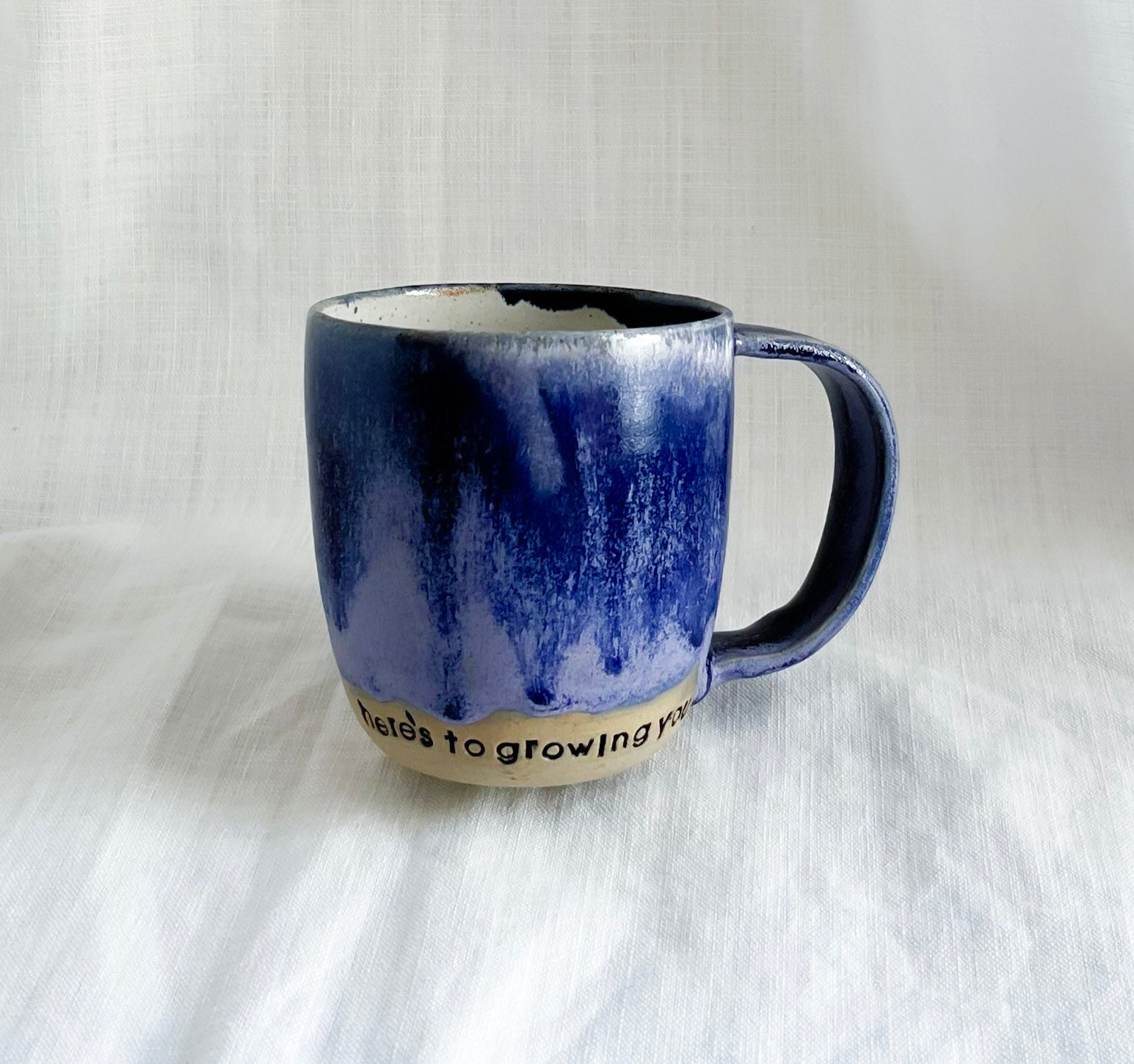 HERE'S TO GROWING MUG