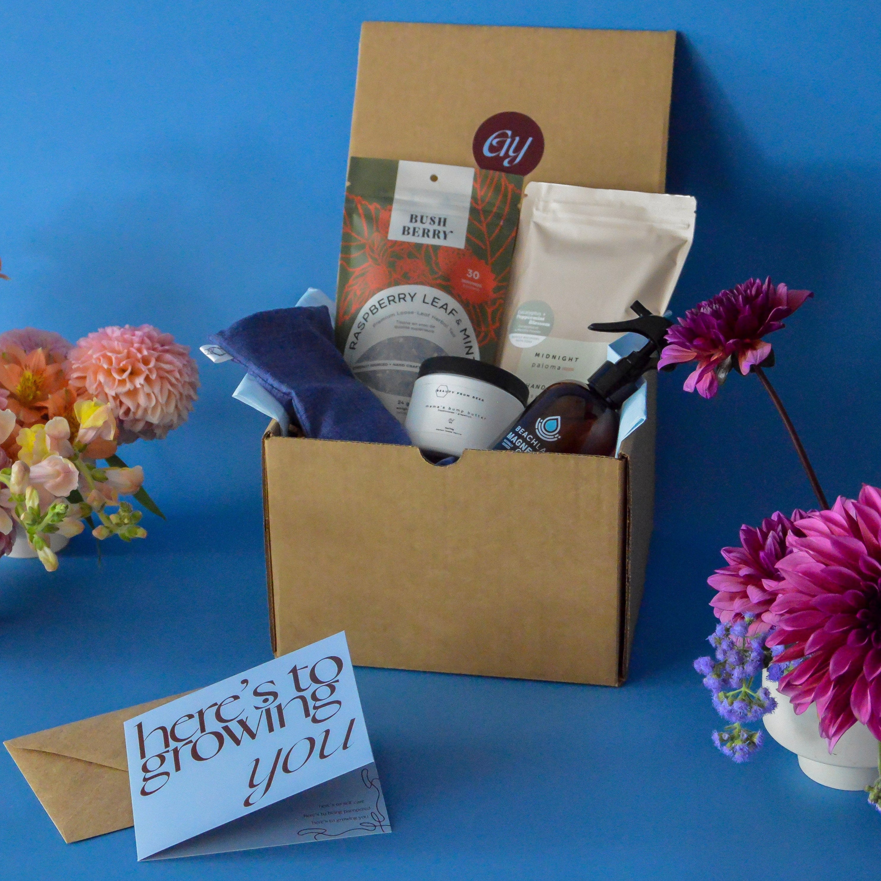 Canadian made gift box for pregnant woman